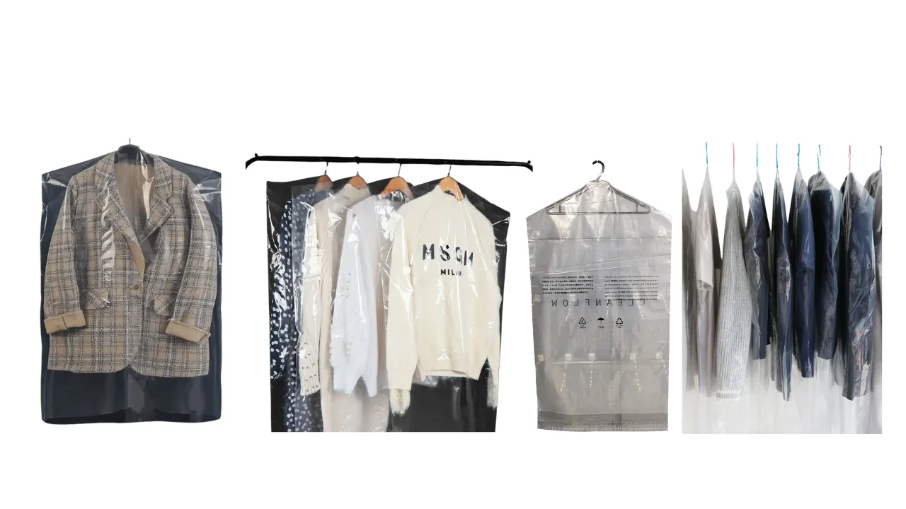 Garment cover product examples Garment covers ? clothing packaging at high speed