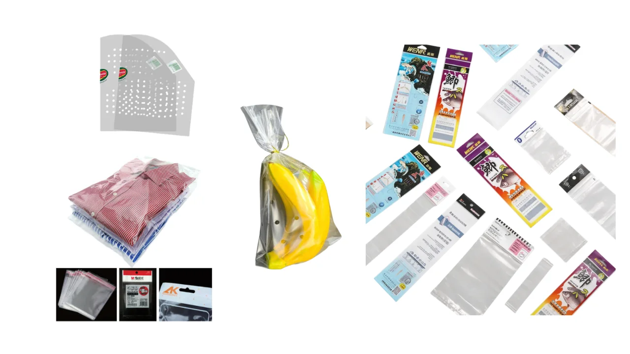 Food and flat bag product examples Food & flat bags ? bakery, hygiene and side-seal bags